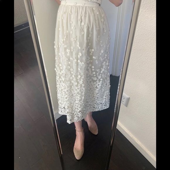 Co collection ivory skirt size 4 - Picture 1 of 6